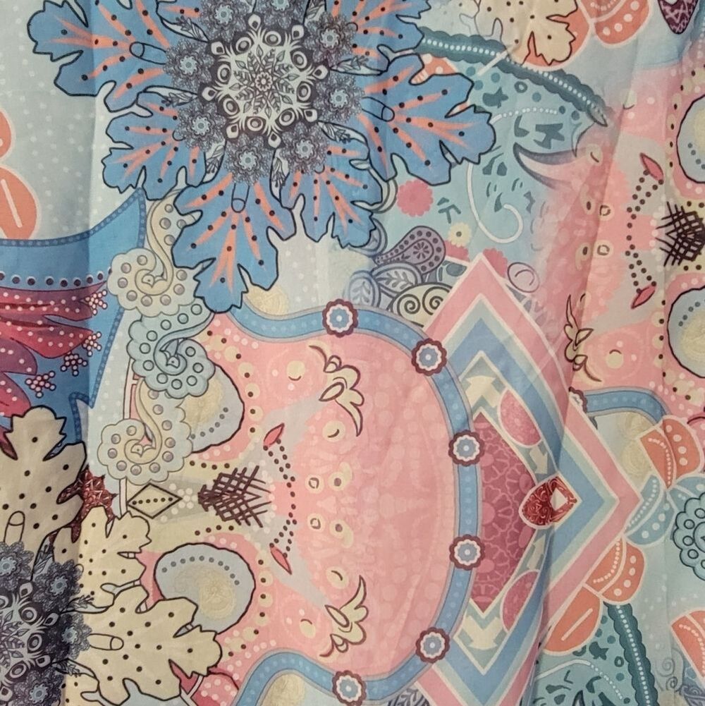 Ladies Misslook Paisley Blouse - Picture 4 of 7